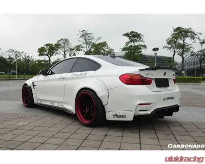 Carbonado CFRP DE Style Rear Diffuser BMW M4 F82 | F83 2014-2020 - CF3234LB.RD