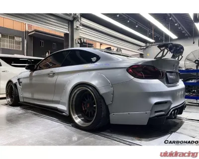 Carbonado CFRP DE Style Rear Diffuser BMW M4 F82 | F83 2014-2020 - CF3234LB.RD