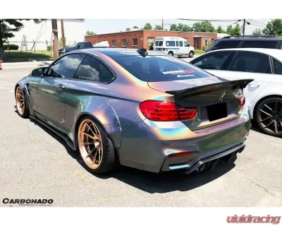 Carbonado CFRP DE Style Rear Diffuser BMW M4 F82 | F83 2014-2020 - CF3234LB.RD