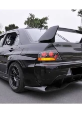 Carbonado FRP JP Style Rear Bumper Mitsubishi Evo 2003-2006                                     - 3340JDM - Image 5