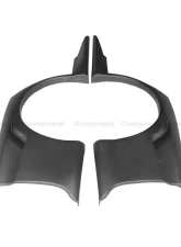 Carbonado CFRP VTX Style Rear Wide Fender Mitsubishi Evo 2003-2006                                     - CF3340VT.WRF - Image 11