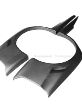 Carbonado CFRP VTX Style Rear Wide Fender Mitsubishi Evo 2003-2006                                     - CF3340VT.WRF - Image 2