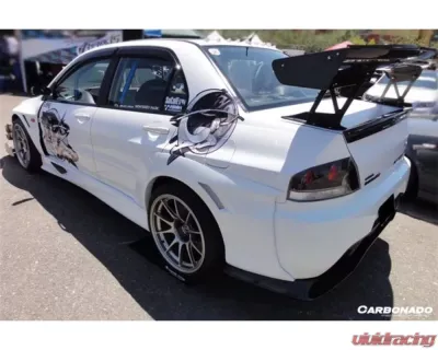 Carbonado CFRP VTX Style Rear Wide Fender Mitsubishi Evo 2003-2006 - CF3340VT.WRF