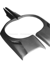 Carbonado CFRP VTX Style Rear Wide Fender Mitsubishi Evo 2003-2006                                     - CF3340VT.WRF - Image 3
