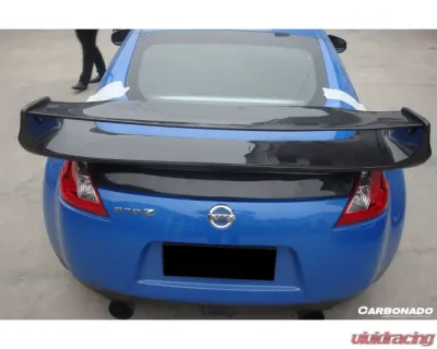 Carbonado FRP VS Style Trunk Spoiler Nissan 370Z 2009-2015 - 3370VS3.W