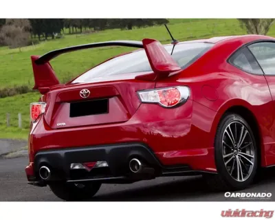 CARBONADO Carbonado CFRP NRS Style Trunk Spoiler for Scion FRS, Toyota GT86, Subaru BRZ 2012-2021 - CF3499NRS.W