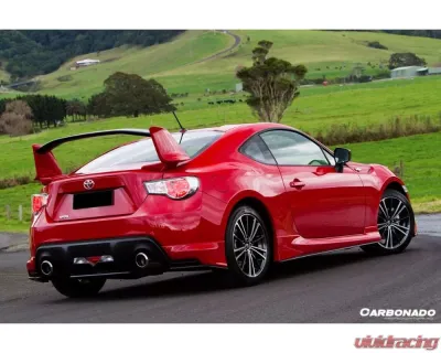 CARBONADO Carbonado CFRP NRS Style Trunk Spoiler for Scion FRS, Toyota GT86, Subaru BRZ 2012-2021 - CF3499NRS.W
