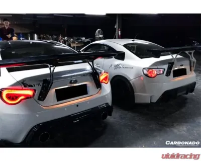 Carbonado CFRP RBY Style Trunk Spoiler for Scion FRS, Toyota GT86, Subaru BRZ 2012-2021 - CF3499RBY.W