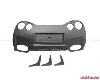 Carbonado FRP BSE Style Rear Bumper Nissan GTR R35 2008-2016 - 3503BSE