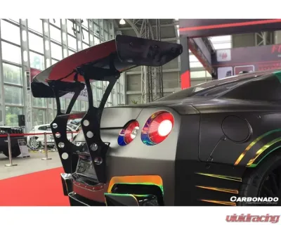 Carbonado Carbonado CFRP BSP Style Trunk Spoiler for Nissan GTR R35 2008-2020 - CF3503BSP.W