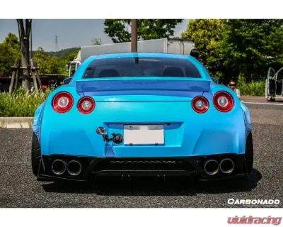 Carbonado CFRP DE-2 Style Trunk Spoiler for Nissan GTR R35 2008-2021 - CF3505LB-2.TS