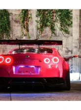 Carbonado CFRP DE Style Trunk Spoiler for Nissan GTR R35 2008-2021                                     - CF3505LB.W - Image 8