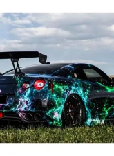 Carbonado Carbon Fiber VA Style Trunk Spoiler for Nissan GTR R35 2008-2020                                     - CF3505VA.W - Image 7