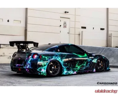 Carbonado Carbon Fiber VA Style Trunk Spoiler for Nissan GTR R35 2008-2020 - CF3505VA.W