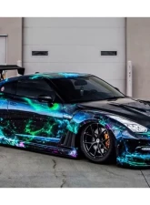 Carbonado Carbon Fiber VA Style Trunk Spoiler for Nissan GTR R35 2008-2020                                     - CF3505VA.W - Image 9