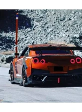 Carbonado CFRP VA Style Rear Fender Flare Nissan GTR R35 2008-2021                                     - CF3505VA14-RFF - Image 13