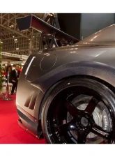 Carbonado CFRP VA Style Rear Fender Flare Nissan GTR R35 2008-2021                                     - CF3505VA14-RFF - Image 4