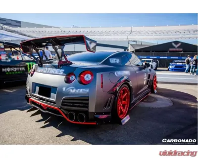 Carbonado CFRP VA Style Rear Fender Flare Nissan GTR R35 2008-2021 - CF3505VA14-RFF