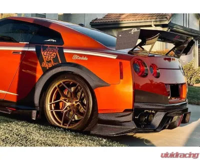 Carbonado CFRP VA Style Rear Fender Flare Nissan GTR R35 2008-2021 - CF3505VA14-RFF