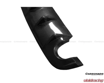 Carbonado FGCF SN Style Rear Lip Infiniti Q50 Sedan 2014-2017 - FGCF3506SN.RD