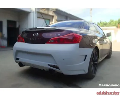 Carbonado FRP ELT Style Rear Bumper Infiniti G37S Coupe 2008-2015 - 3571EL1