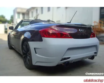 Carbonado FRP ELT Style Rear Bumper Infiniti G37S Coupe 2008-2015 - 3571EL1