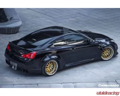 Carbonado FGCF DE Style Rear Lip Infiniti G37S Coupe 2008-2015 - FGCF3571LB.RL