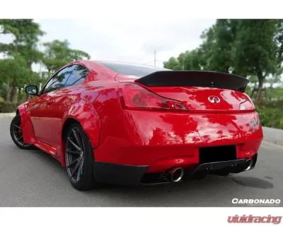 Carbonado FGCF DE Style Rear Lip Infiniti G37S Coupe 2008-2015 - FGCF3571LB.RL