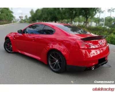 Carbonado FGCF DE Style Rear Lip Infiniti G37S Coupe 2008-2015 - FGCF3571LB.RL