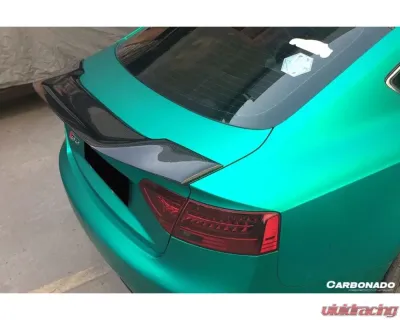 Carbonado FGCF RT Style Trunk Spoiler Audi A5 Sline S5 Sedan 2009-2015 - FGCF3805RT.TS