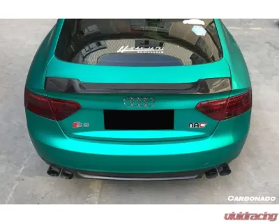 Carbonado FGCF RT Style Trunk Spoiler Audi A5 Sline S5 Sedan 2009-2015 - FGCF3805RT.TS