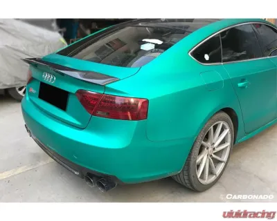 Carbonado FGCF RT Style Trunk Spoiler Audi A5 Sline S5 Sedan 2009-2015 - FGCF3805RT.TS