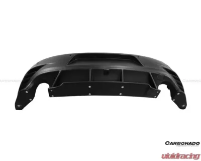 Carbonado FGPCF Rz Style Rear Bumper (Dual Exhaust) Volkswagen Golf 6 R20 GTI 2010-2013 - FGPCF3820RZR-2