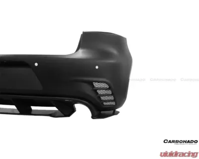 Carbonado FGPCF Rz Style Rear Bumper (Dual Exhaust) Volkswagen Golf 6 R20 GTI 2010-2013 - FGPCF3820RZR-2