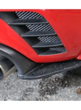 Carbonado FGPCF Rz Style Rear Bumper (Dual Exhaust) Volkswagen Golf 6 R20 GTI 2010-2013                                     - FGPCF3820RZR-2 - Image 4