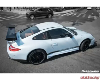 Carbonado Carbonado CFRP GT4 Style Trunk Spoiler for Porsche 911 997 Carrera/S 2005-2012 - CF3988GT4.S