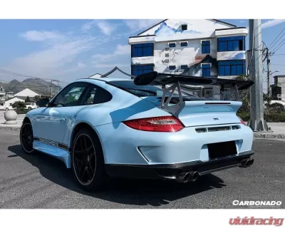 Carbonado Carbonado CFRP GT4 Style Trunk Spoiler for Porsche 911 997 Carrera/S 2005-2012 - CF3988GT4.S