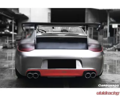 CARBONADO Carbonado CFRP TA Style Trunk Spoiler for Porsche 911 997 Carrera/S 2005-2012 - CF3988TA.W