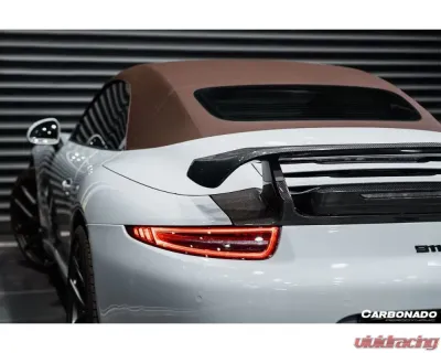 Carbonado Carbonado CFRP TA Style Trunk Spoiler for Porsche 911 991.1 Carrera/S/4S 2012-2015 - CF3995TA.W