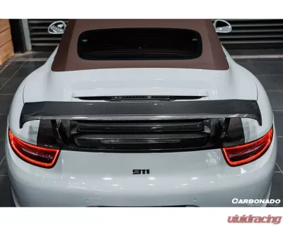 Carbonado Carbonado CFRP TA Style Trunk Spoiler for Porsche 911 991.1 Carrera/S/4S 2012-2015 - CF3995TA.W