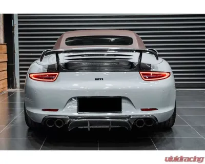 Carbonado Carbonado CFRP TA Style Trunk Spoiler for Porsche 911 991.1 Carrera/S/4S 2012-2015 - CF3995TA.W