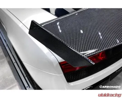 Carbonado Carbonado CFRP STO Style Trunk Spoiler for Lamborghini Gallardo 2004-2014 - CF5555STO.W