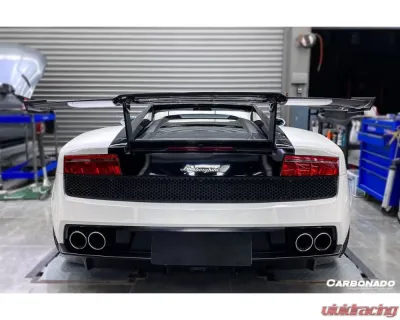 Carbonado Carbonado CFRP STO Style Trunk Spoiler for Lamborghini Gallardo 2004-2014 - CF5555STO.W