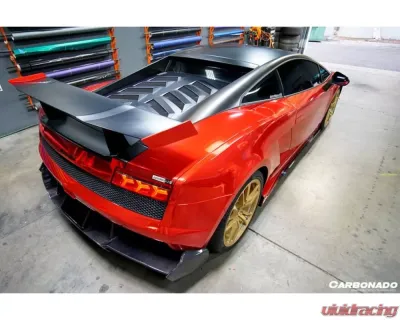 Carbonado Carbonado CFRP STO Style Trunk Spoiler for Lamborghini Gallardo 2004-2014 - CF5555STO.W
