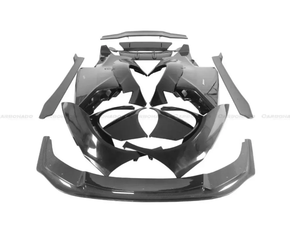 Carbonado PCF DE Style Aero Full Body Kit Lamborghini Huracan LP610 2015-2020 - PCF5556LB FULL KIT