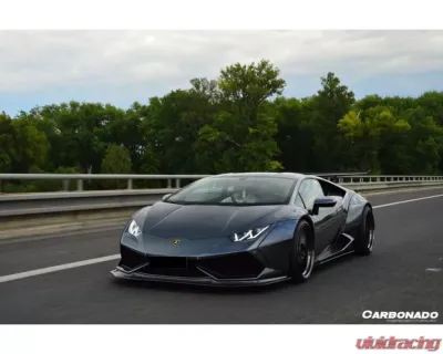 Carbonado CFRP DE Style Side Skirts Lamborghini Huracan LP610 | LP580 2015-2020 - CF5556LB-SS