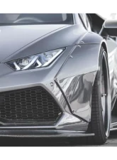 Carbonado CFRP DE Style Front Lip Lamborghini Huracan LP610 2015-2020                                     - CF5556LB-FL - Image 2