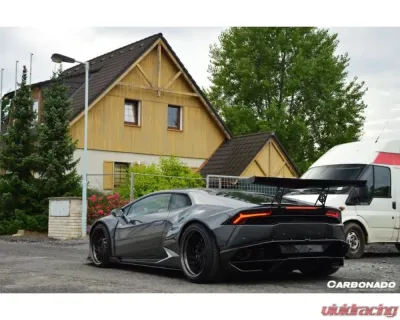 Carbonado CFRP DE Style Rear Diffuser Lamborghini Huracan LP610 | LP580 2015-2020 - CF5556LB-RD