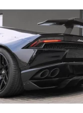 Carbonado CFRP DE Style Rear Diffuser Lamborghini Huracan LP610 | LP580 2015-2020                                     - CF5556LB-RD - Image 4