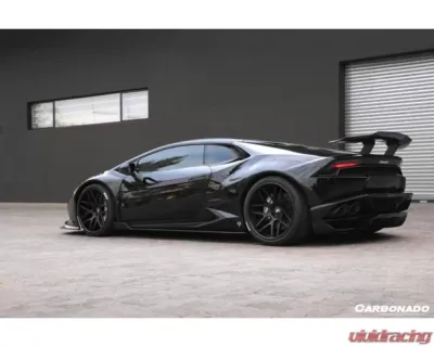 Carbonado CFRP DE Style Rear Diffuser Lamborghini Huracan LP610 | LP580 2015-2020 - CF5556LB-RD